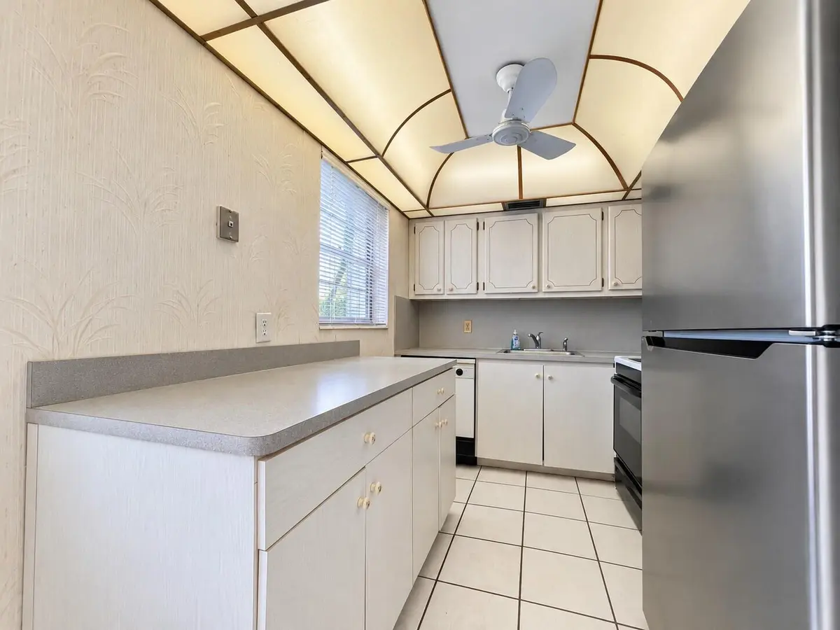 Kitchen With Window for Natural Light at 265 Northampton, West Palm Beach