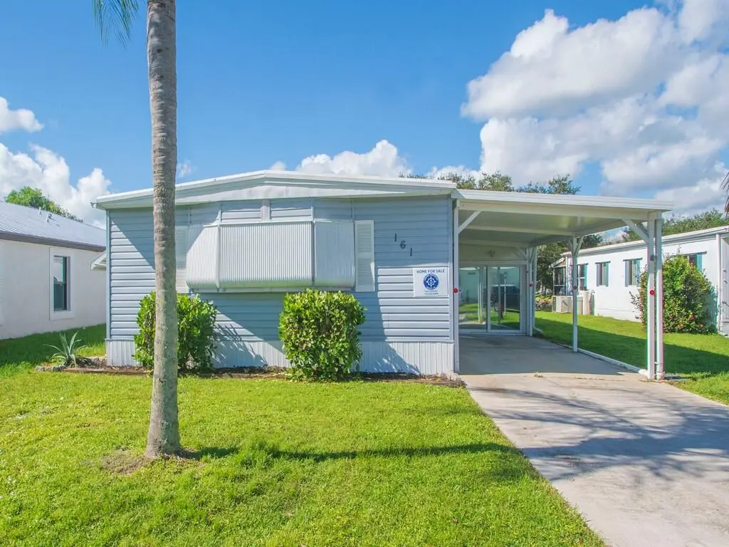 Front of Structure at 161 Cam Del Rio, Port St. Lucie