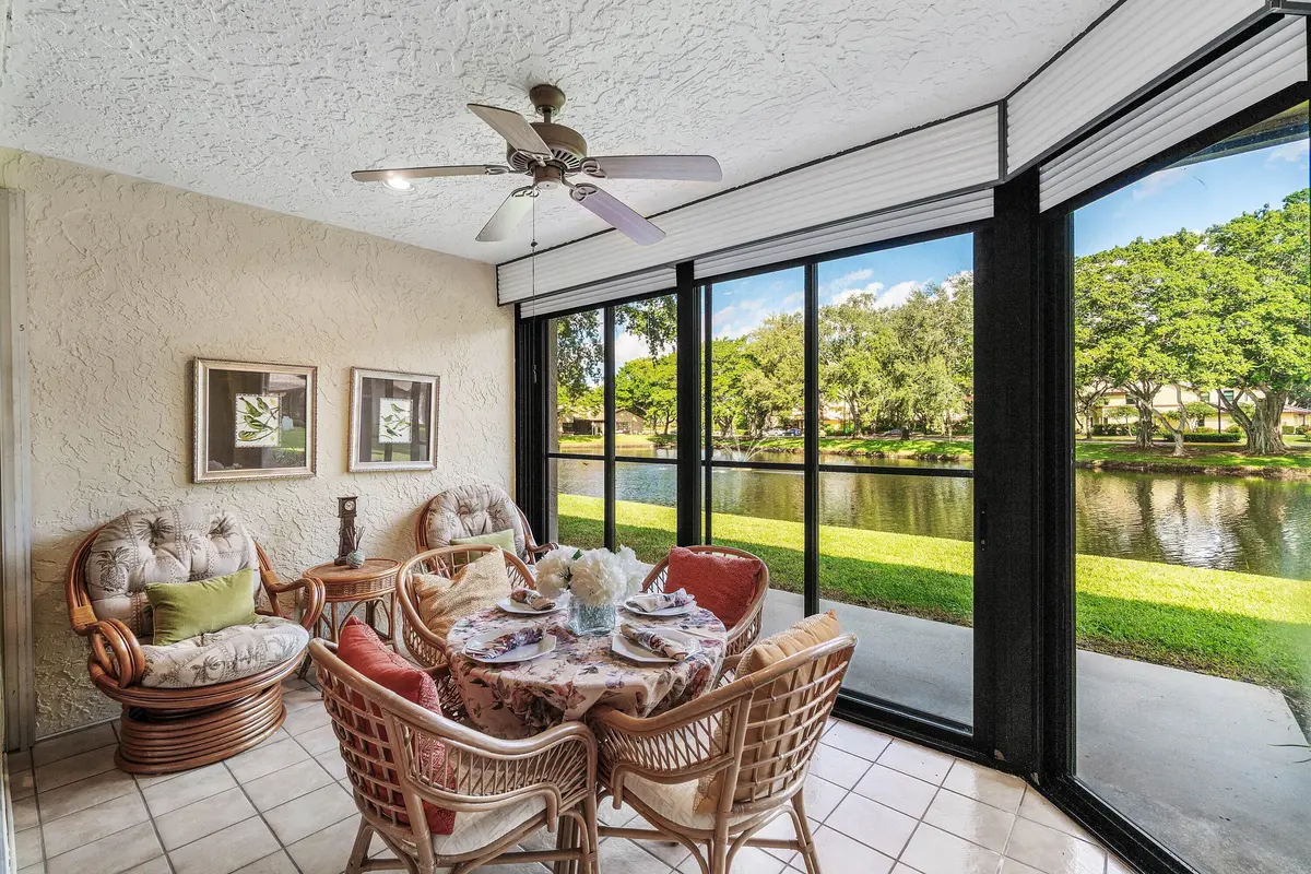 Glass Enclosed Patio at 5265 FAIRWAY WOODS Drive 3112, Delray Beach