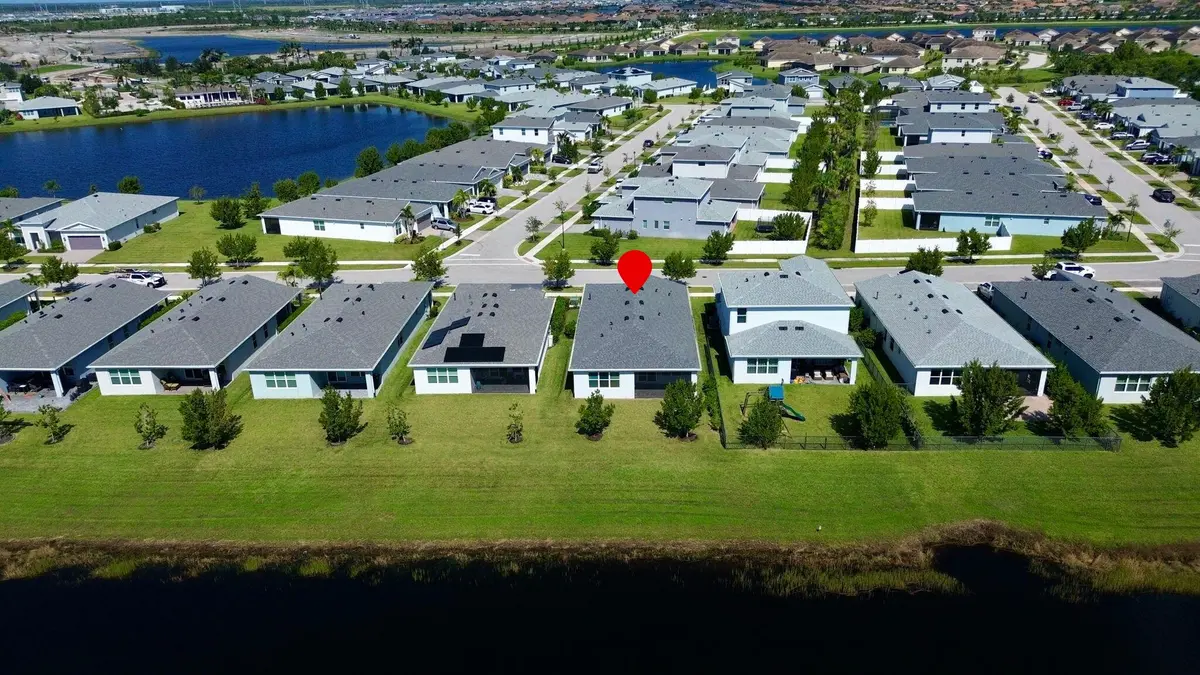 Aerial View at 12688 SW Eleanor Drive, Port St. Lucie