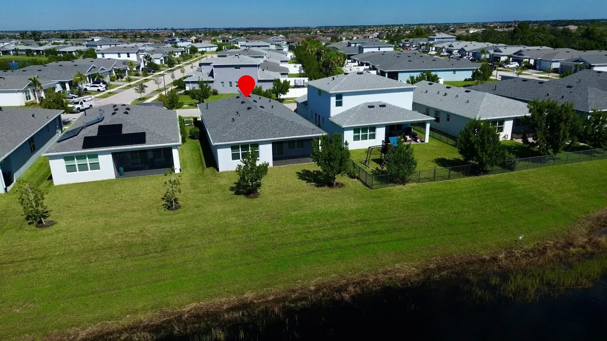 Aerial View at 12688 SW Eleanor Drive, Port St. Lucie