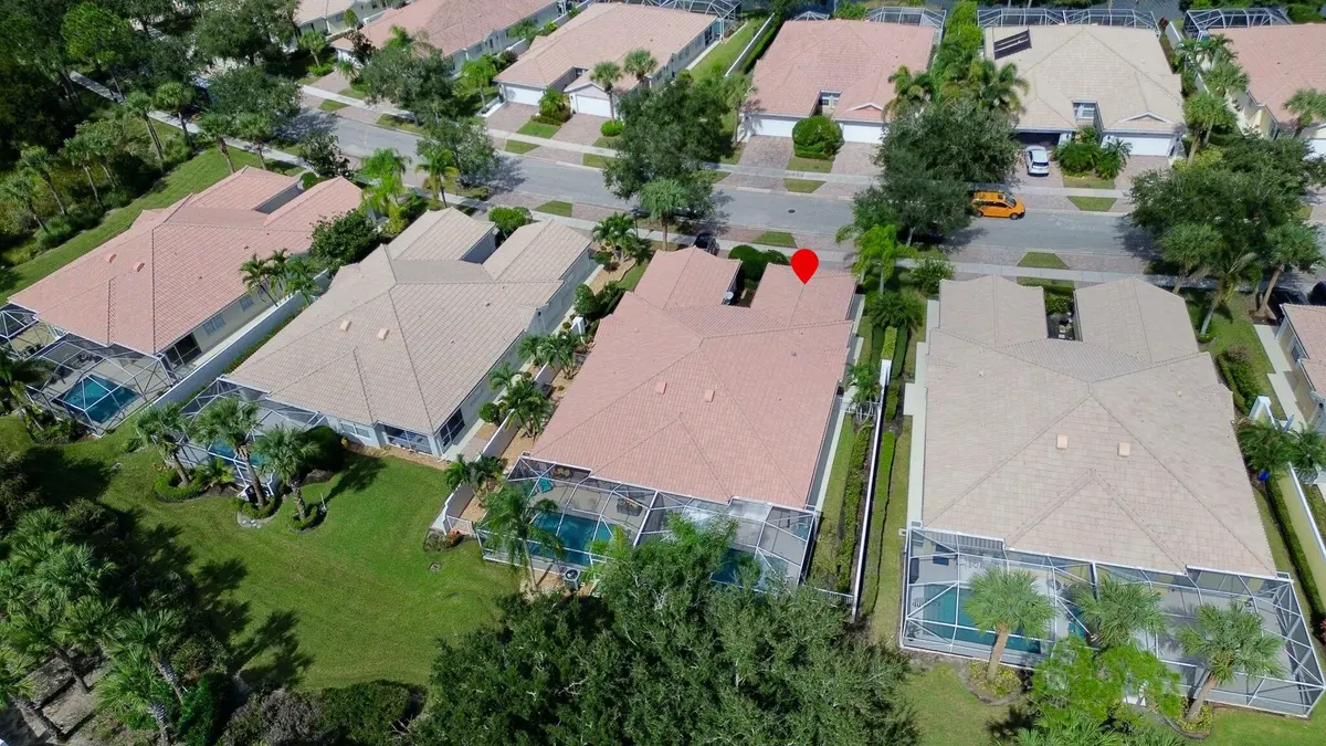Aerial Rear at 12225 SW Elsinore Drive, Port St. Lucie