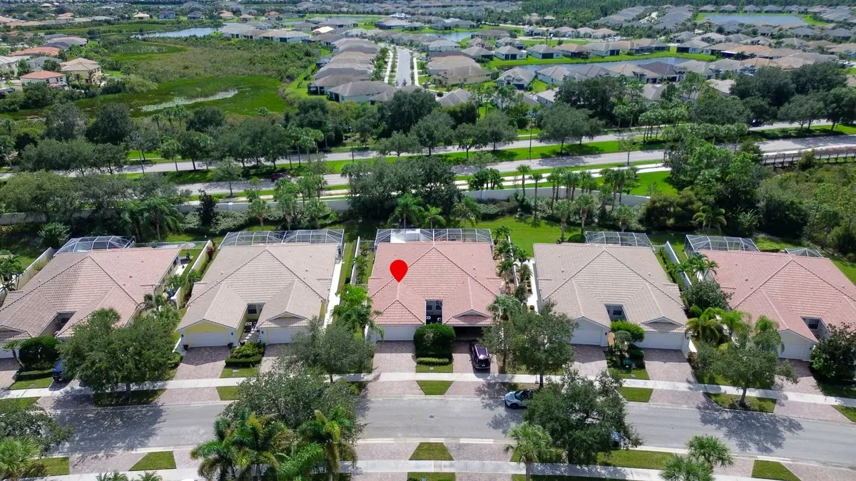 Aerial Front at 12225 SW Elsinore Drive, Port St. Lucie