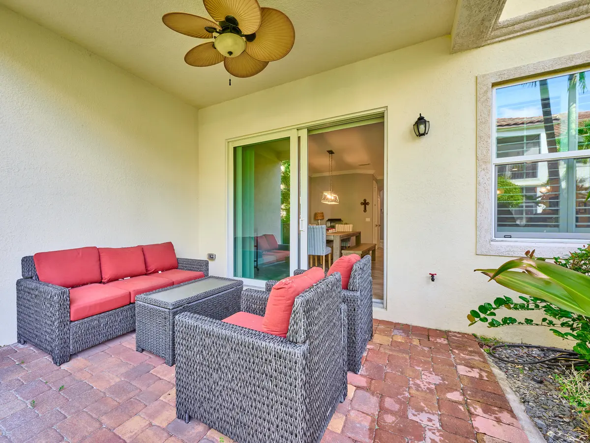 Patio at 141 Sword Fern Place, Wellington
