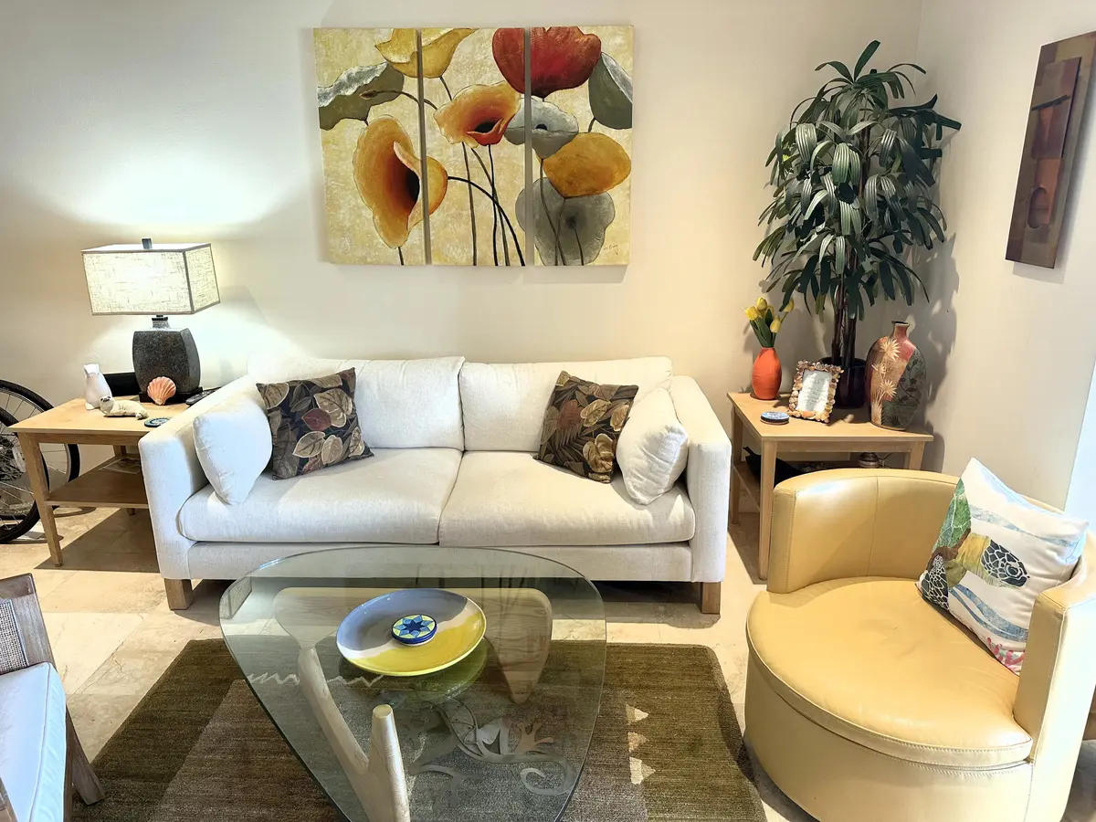 6 - Living Room at 1019 BEL AIR Drive B, Highland Beach