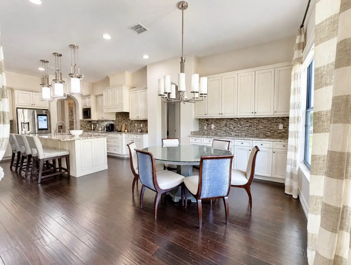 Kitchen and breakfast area at 8177 SE Red Root Way, Jupiter