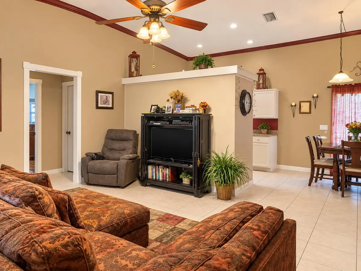 Living / Dining at 3101 SW FAMBROUGH Street, Port St. Lucie