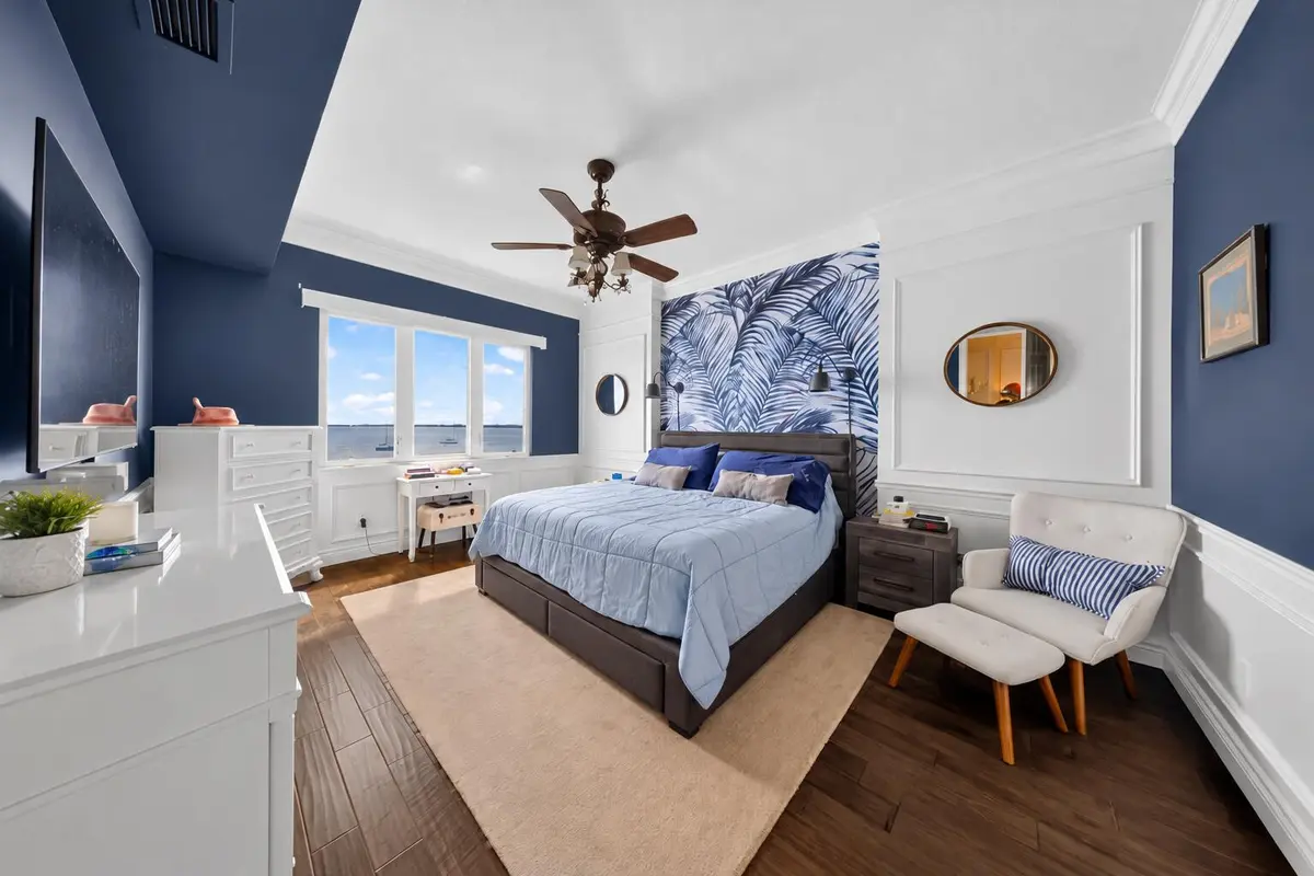 Master Bedroom at 30 Harbour Isle Drive PH02, Fort Pierce