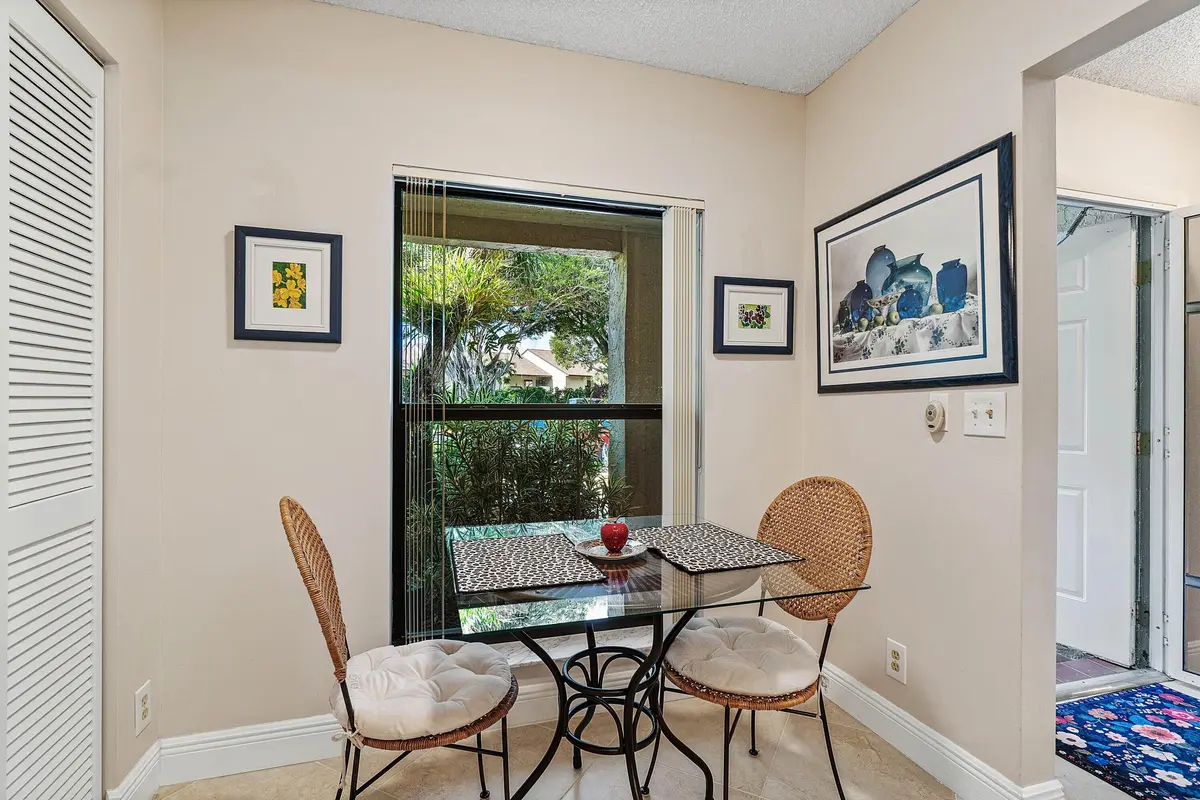 Eat-In Kitchen w/ Impact Windows at 5087 Oakhill Lane, Delray Beach
