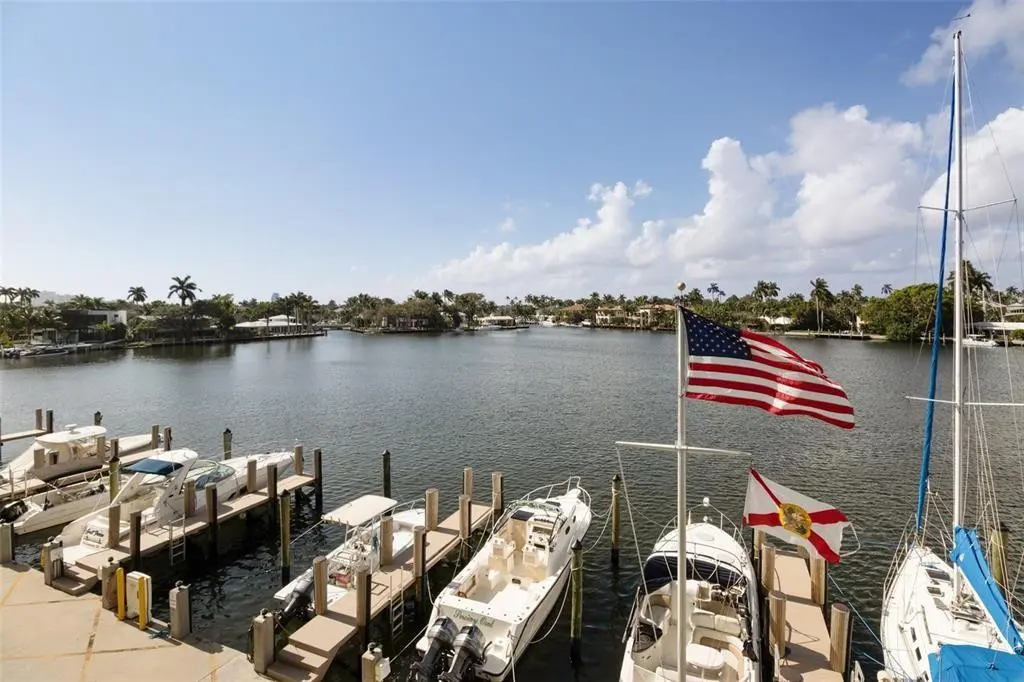 Dock slips available for additional fee at 333 SUNSET Drive 104, Fort Lauderdale