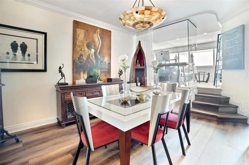 Dining area at 333 SUNSET Drive 104, Fort Lauderdale