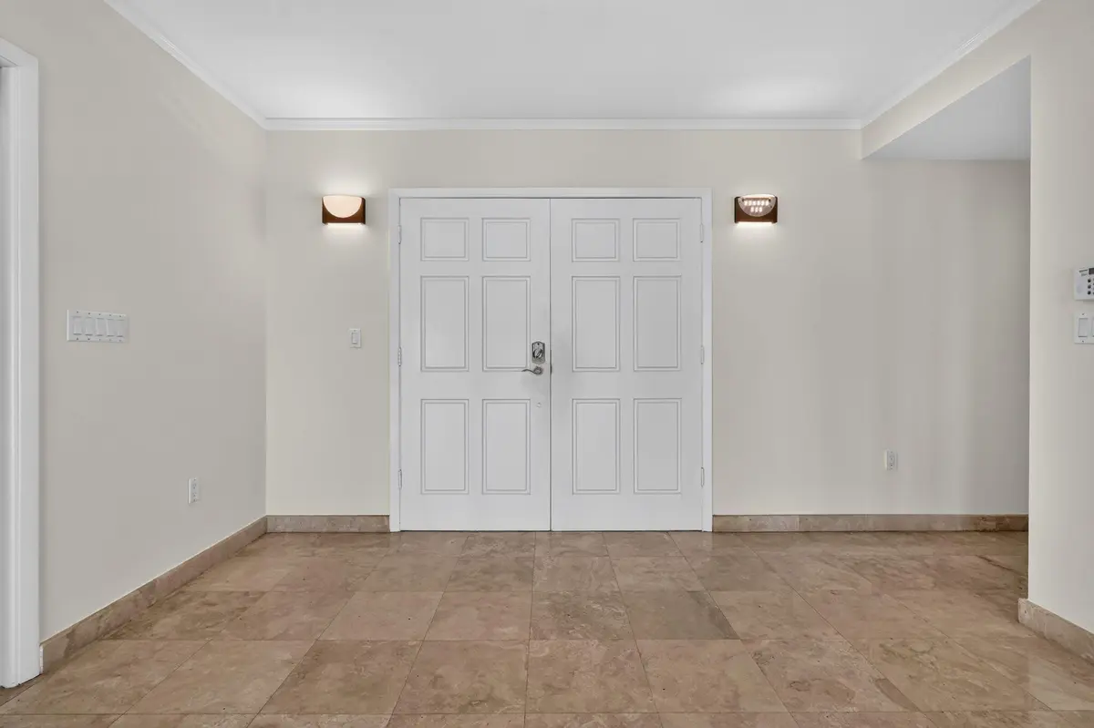 Entrance Foyer at 7500 W TREASURE Drive, North Bay Village
