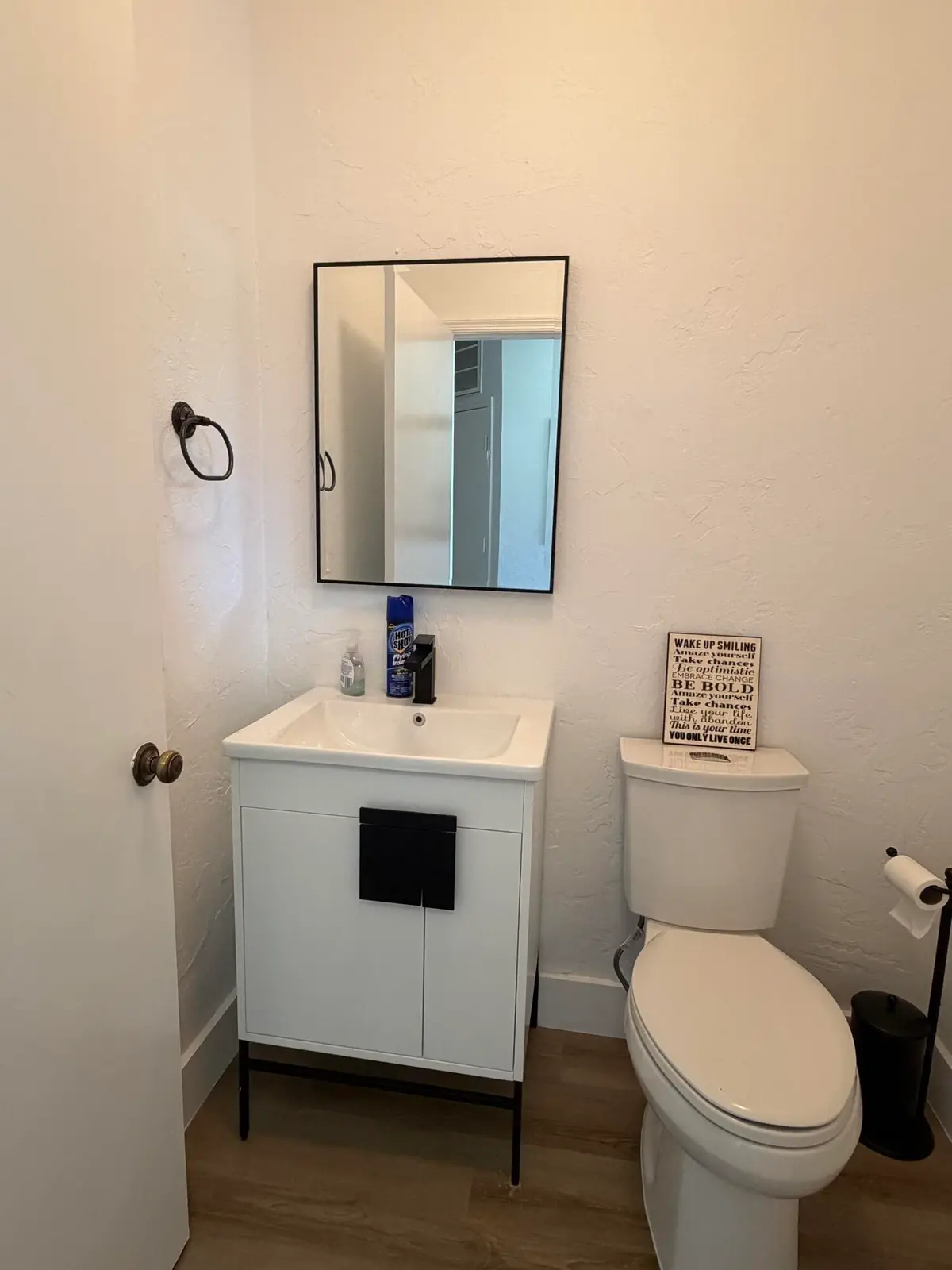 DOWNSTAIRS HALF BATH at 6770 VIA REGINA, Boca Raton