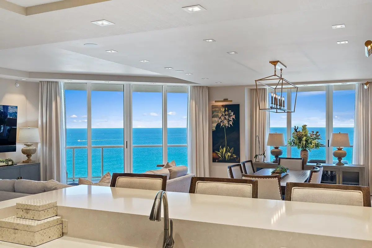 Kitchen Views at 2700 N Ocean Drive 2304b, Singer Island