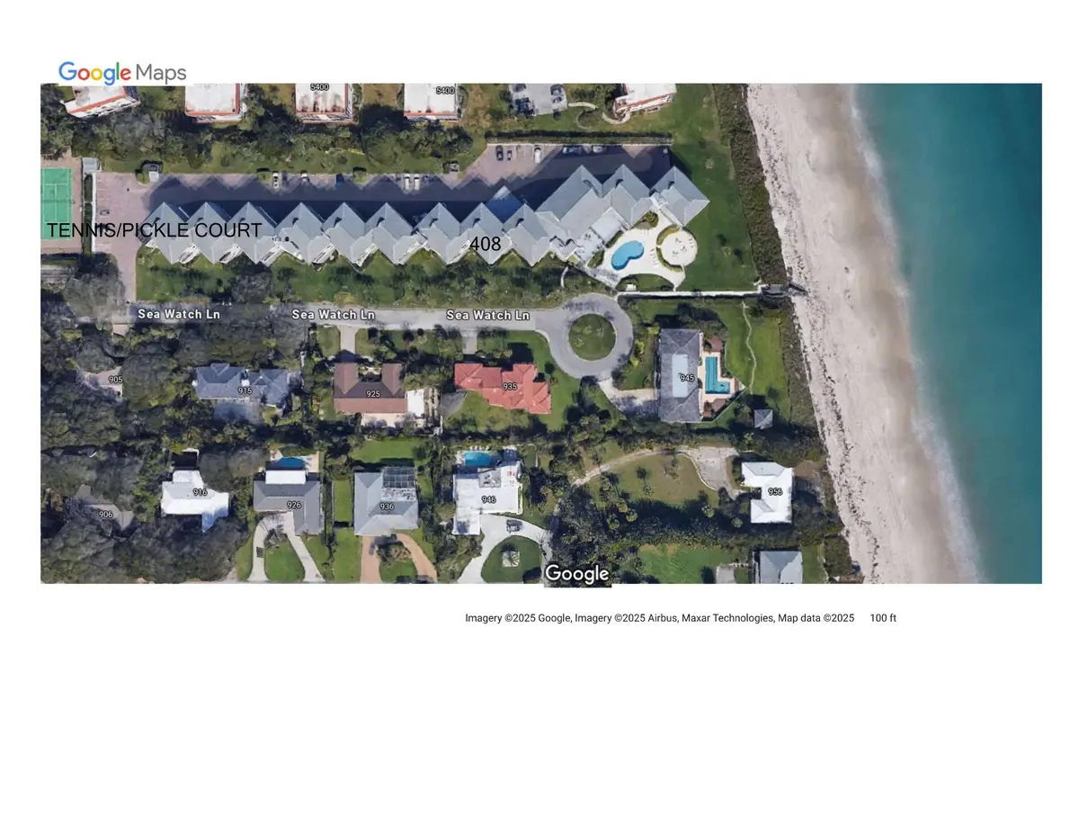 5300 Highway A1A aerial map edited_1 at 5300 Highway A1a 408, Vero Beach