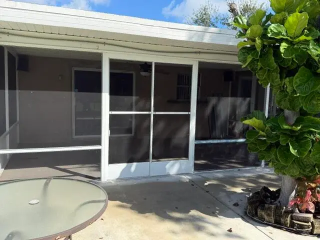 screen porch at 262 NE Brunson Court, Port St. Lucie