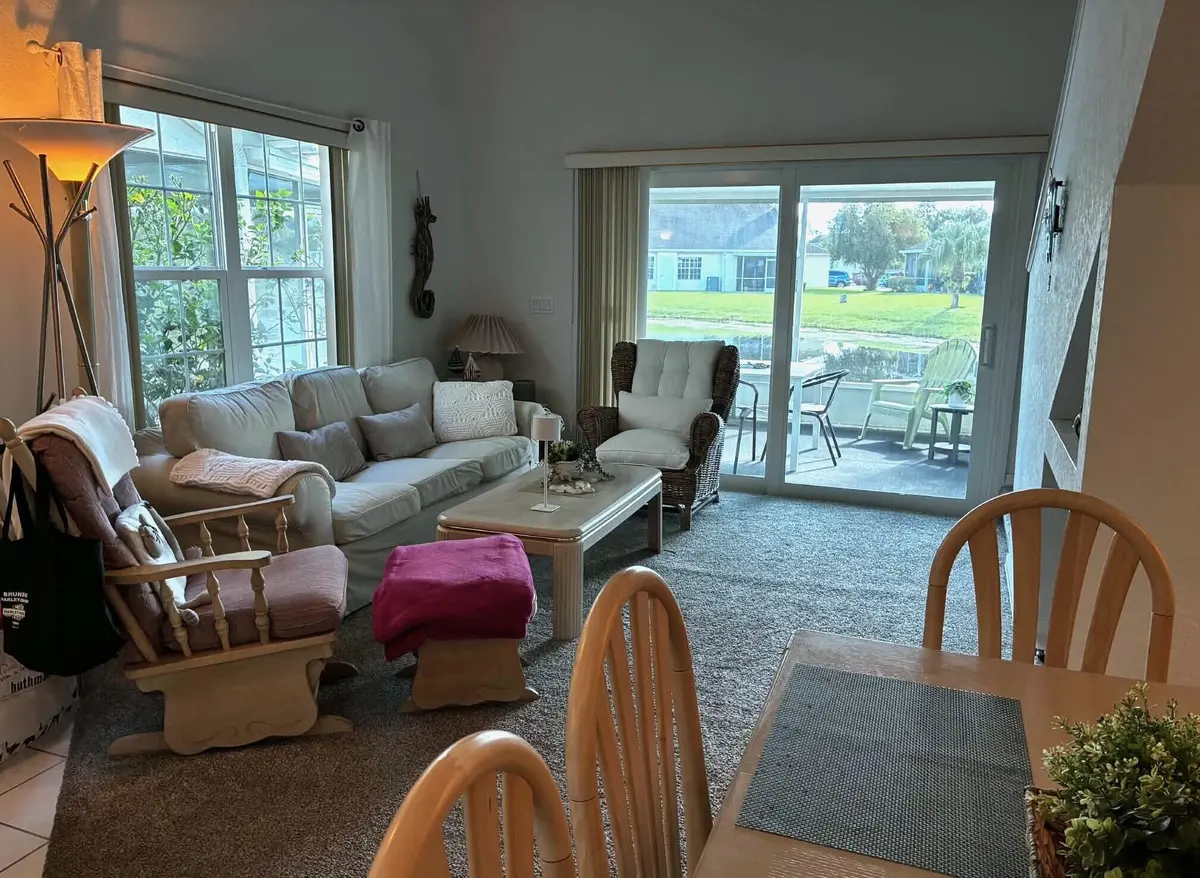 Dining Room to Lake at 1820 WATERFORD Drive 3, Vero Beach