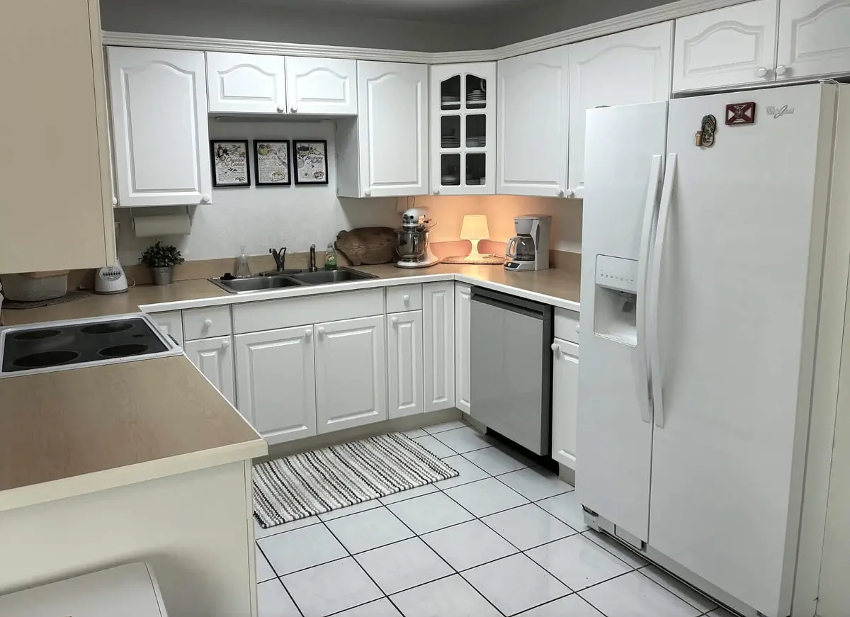 Kitchen - Another View at 1820 WATERFORD Drive 3, Vero Beach