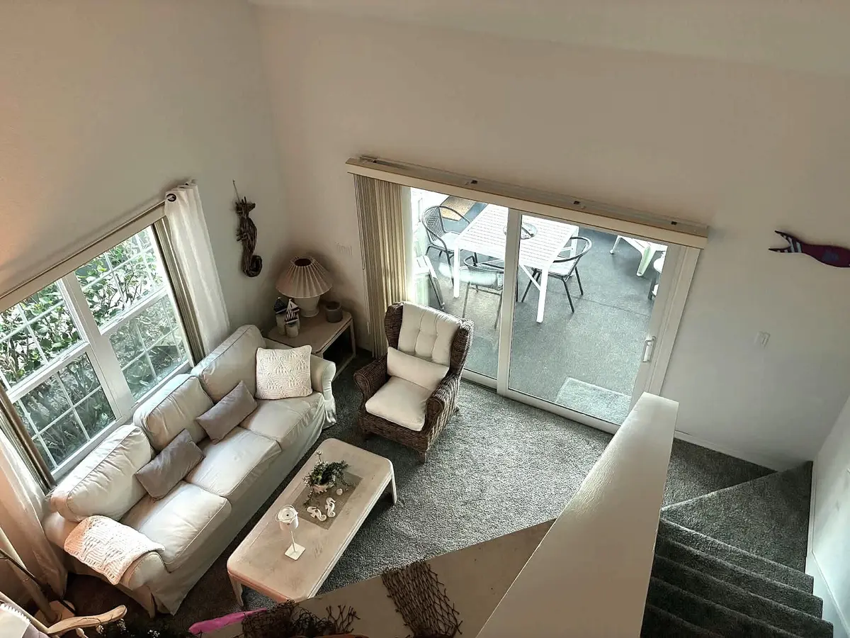 Living Room from Above at 1820 WATERFORD Drive 3, Vero Beach