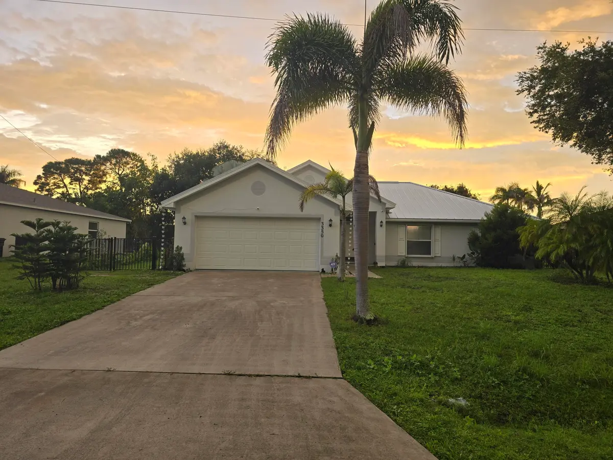 Exterior Front at 3350 SW ESCAROLE Street, Port St. Lucie