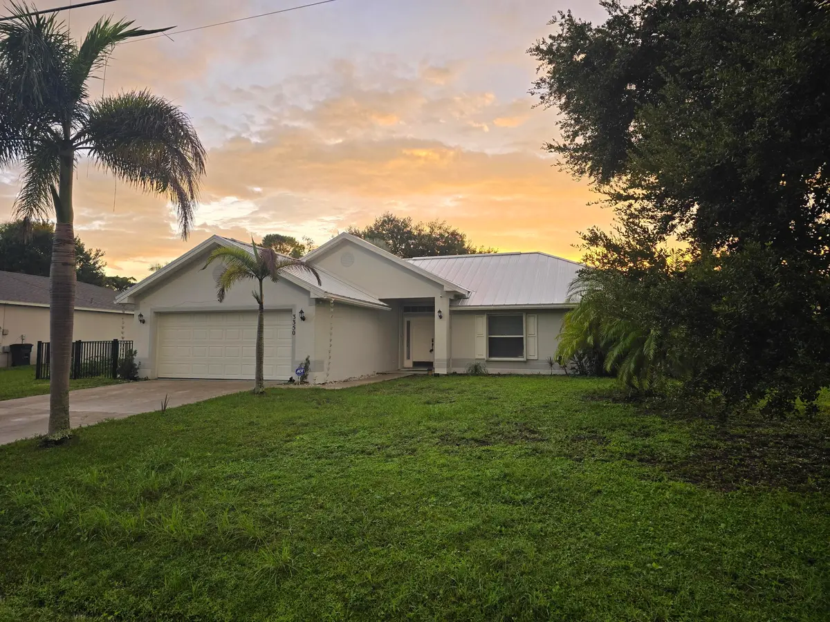 Exterior Front at 3350 SW ESCAROLE Street, Port St. Lucie