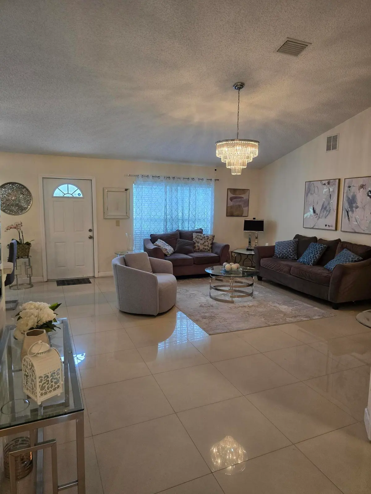 Living Room at 3350 SW ESCAROLE Street, Port St. Lucie