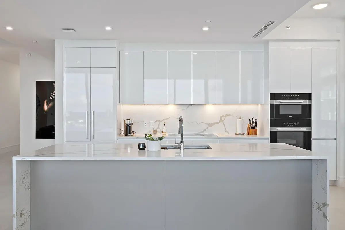 Kitchen at 220 Lake Shore Drive 1802, Lake Park