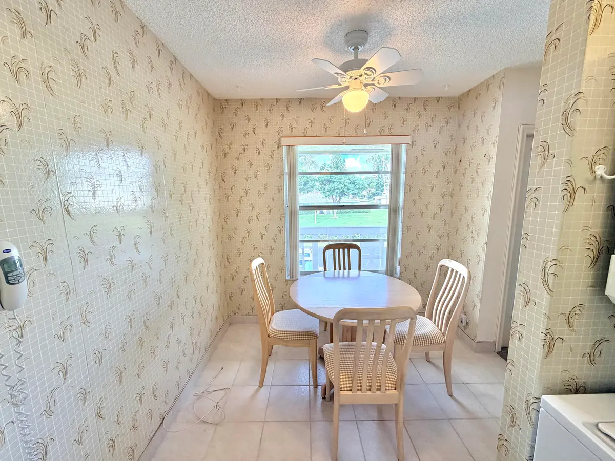 Breakfast area at 1150 Mahogany Way 203, Delray Beach