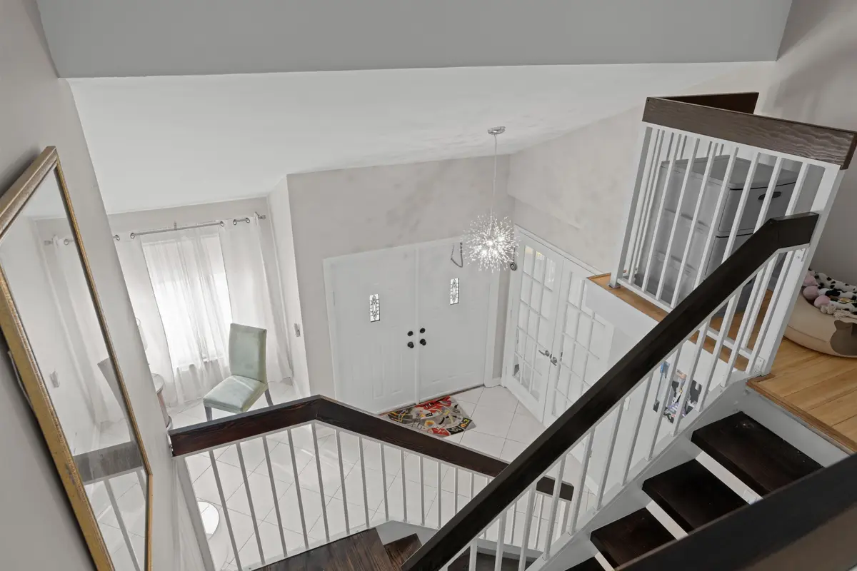 Foyer View from Upstairs at 21589 Casa Monte Court, Boca Raton