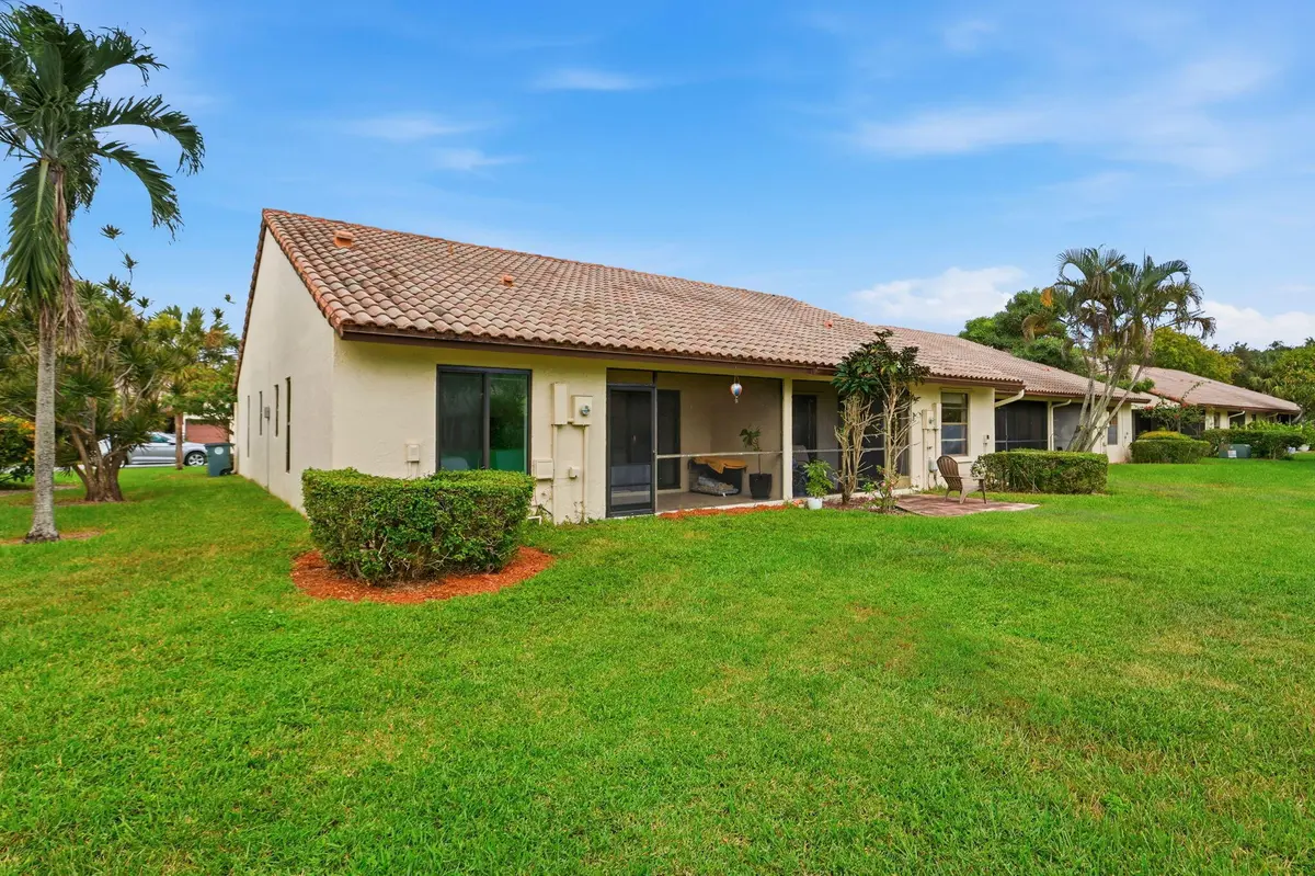 Rear Porch at 414 Buttonwood Place, Boca Raton