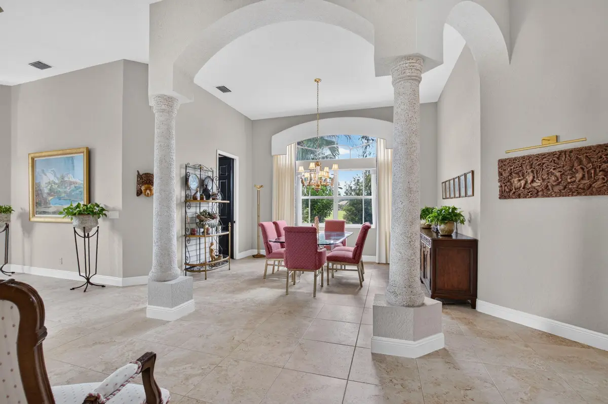 overlooking dining room at 7038 Fairway Lakes Drive, Boynton Beach