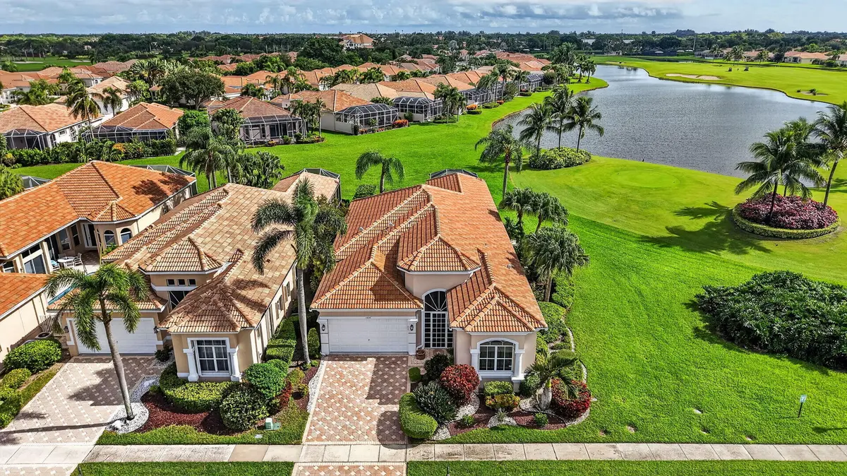 exterior front at 7038 Fairway Lakes Drive, Boynton Beach
