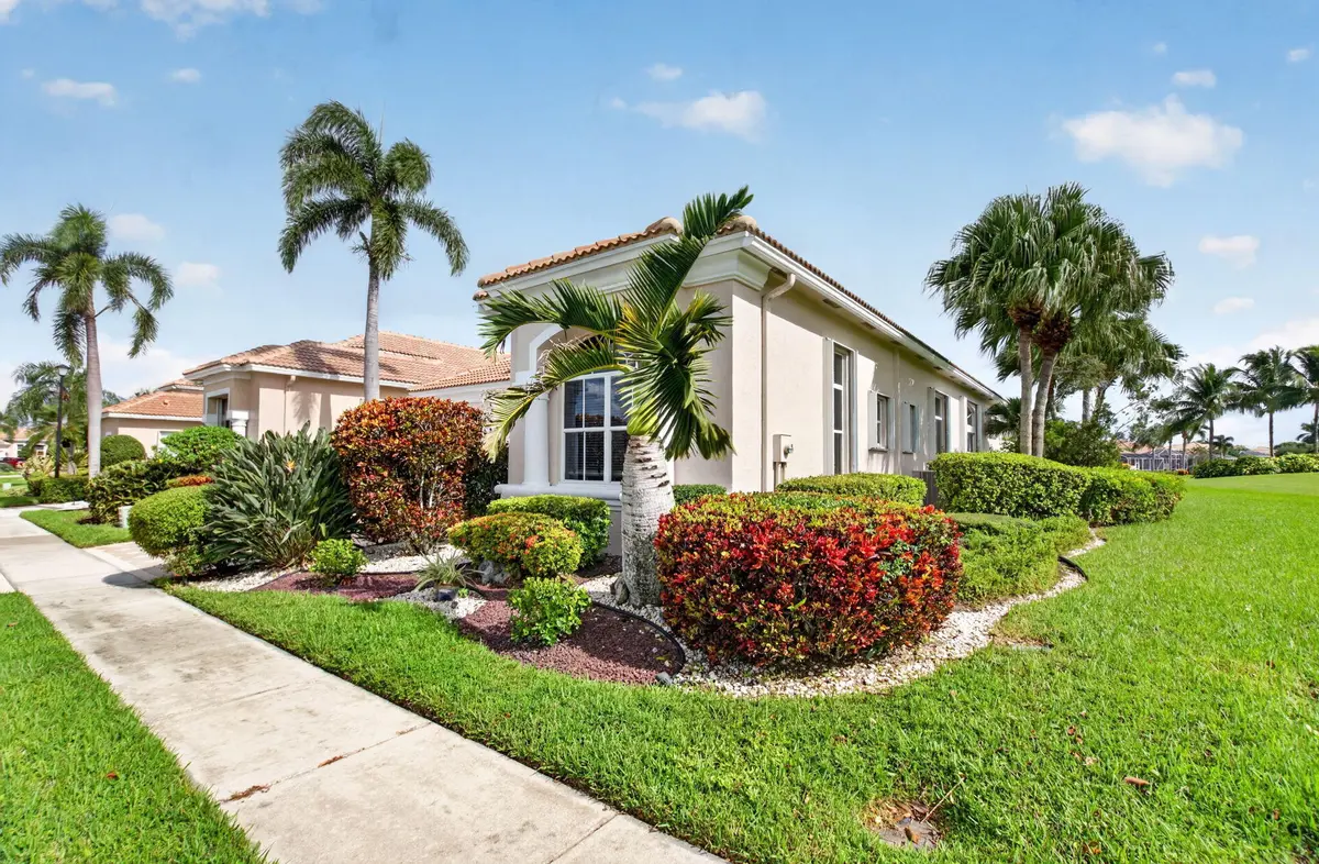 exterior front at 7038 Fairway Lakes Drive, Boynton Beach
