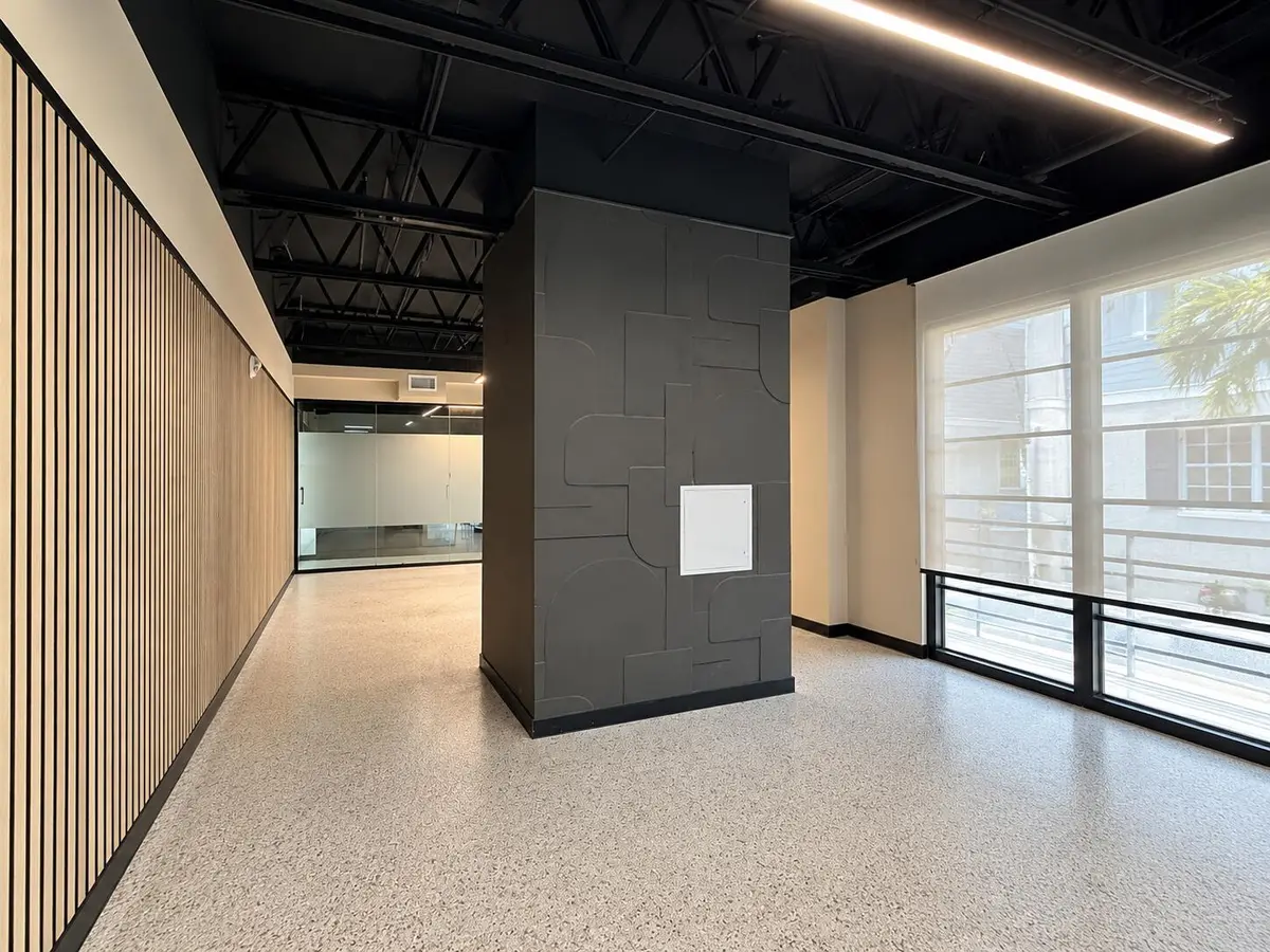 Modern Industrial Office Corridor at 441 NE 3RD Avenue 207, Fort Lauderdale