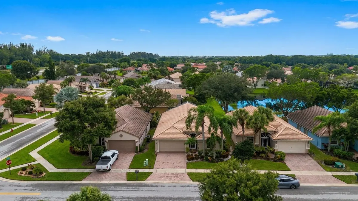 Aerial View at 8052 FLORENZA Drive, Boynton Beach