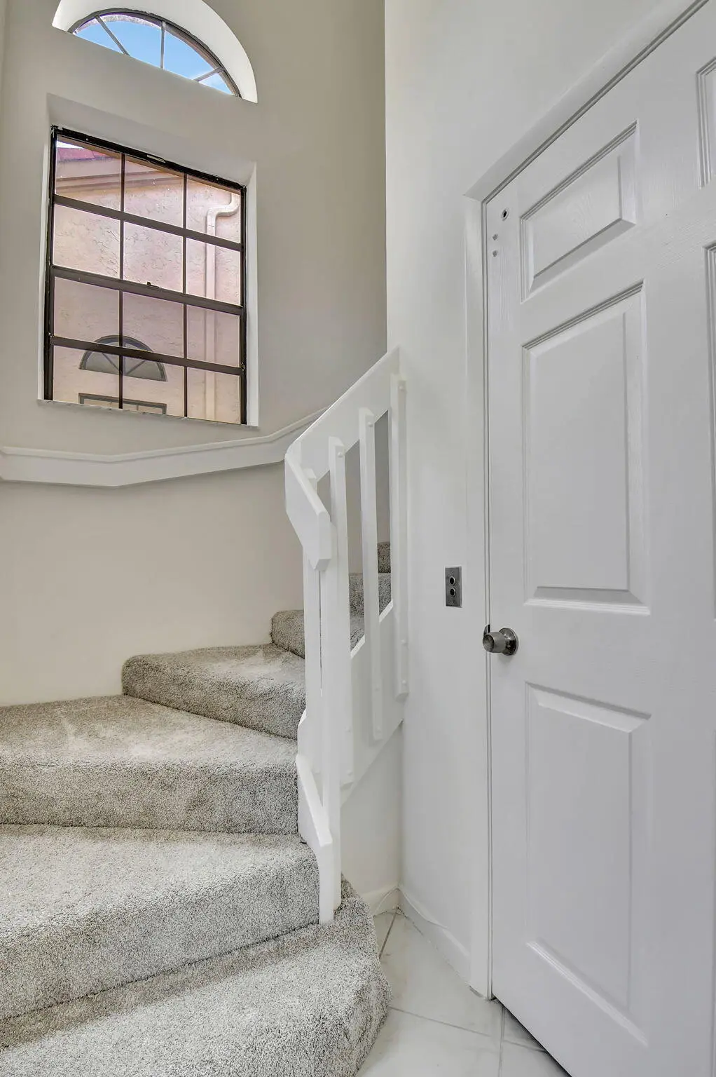 Private Elevator and Staircase at 5195 Europa Drive M, Boynton Beach