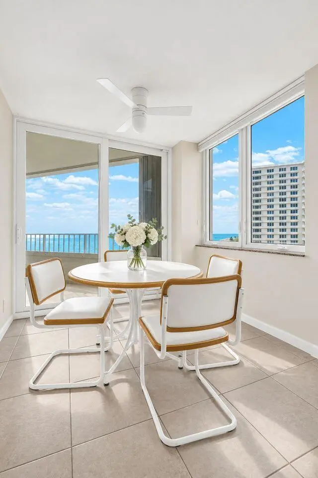 Kitchen at 550 S Ocean Boulevard 602, Boca Raton