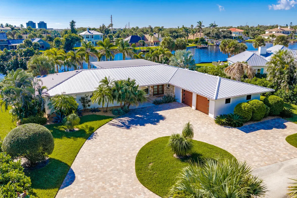 Aerial View at 4304 Bethel Creek Drive, Vero Beach