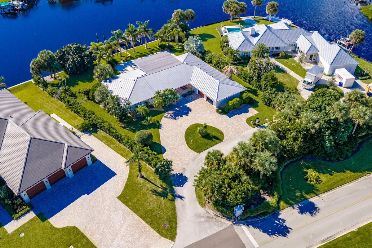 Aerial View at 4304 Bethel Creek Drive, Vero Beach