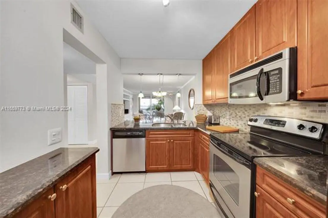 Kitchen at 110 Lake Emerald Drive Unit 303, Oakland Park