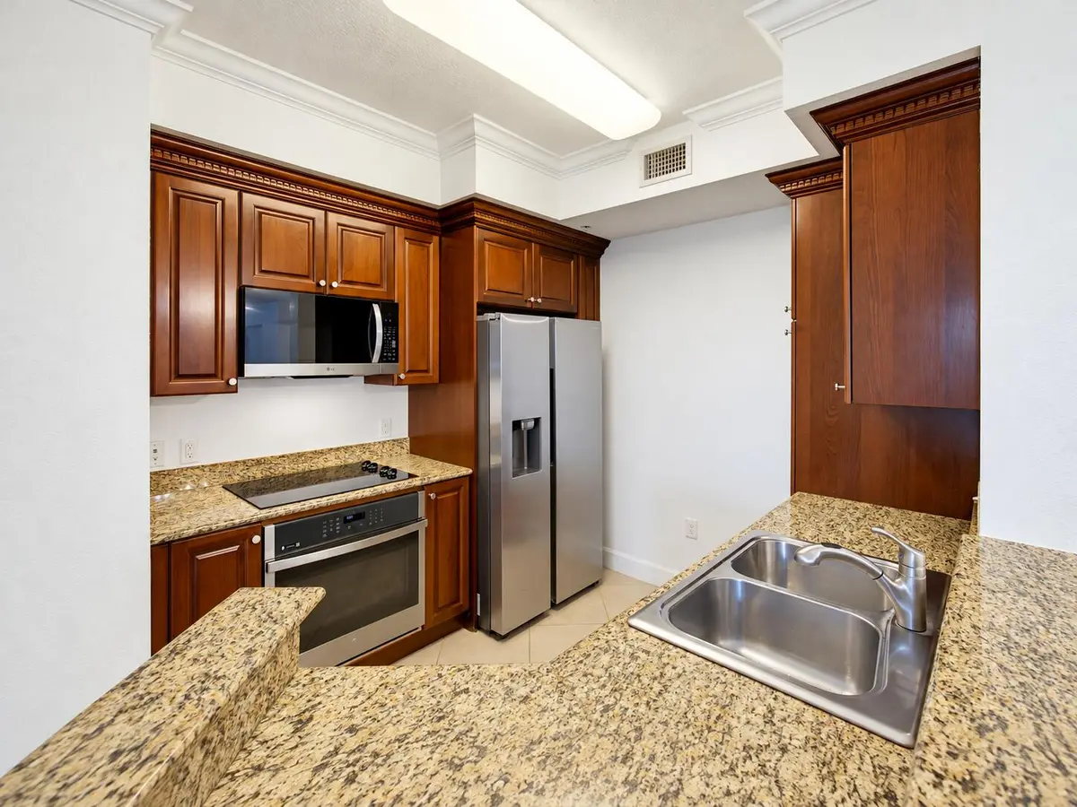 Kitchen at 1690 Renaissance Commons Boulevard 1422, Boynton Beach