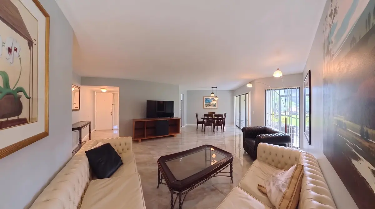 Living Room at 5650 Camino Del Sol 101, Boca Raton