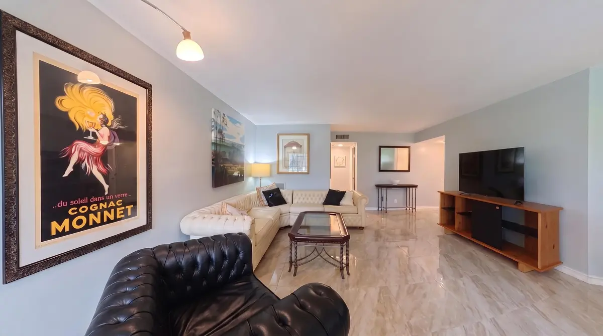 Living Room at 5650 Camino Del Sol 101, Boca Raton