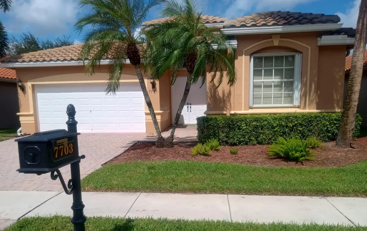 Front of the house 2 at 7703 CAPRIO Drive, Boynton Beach