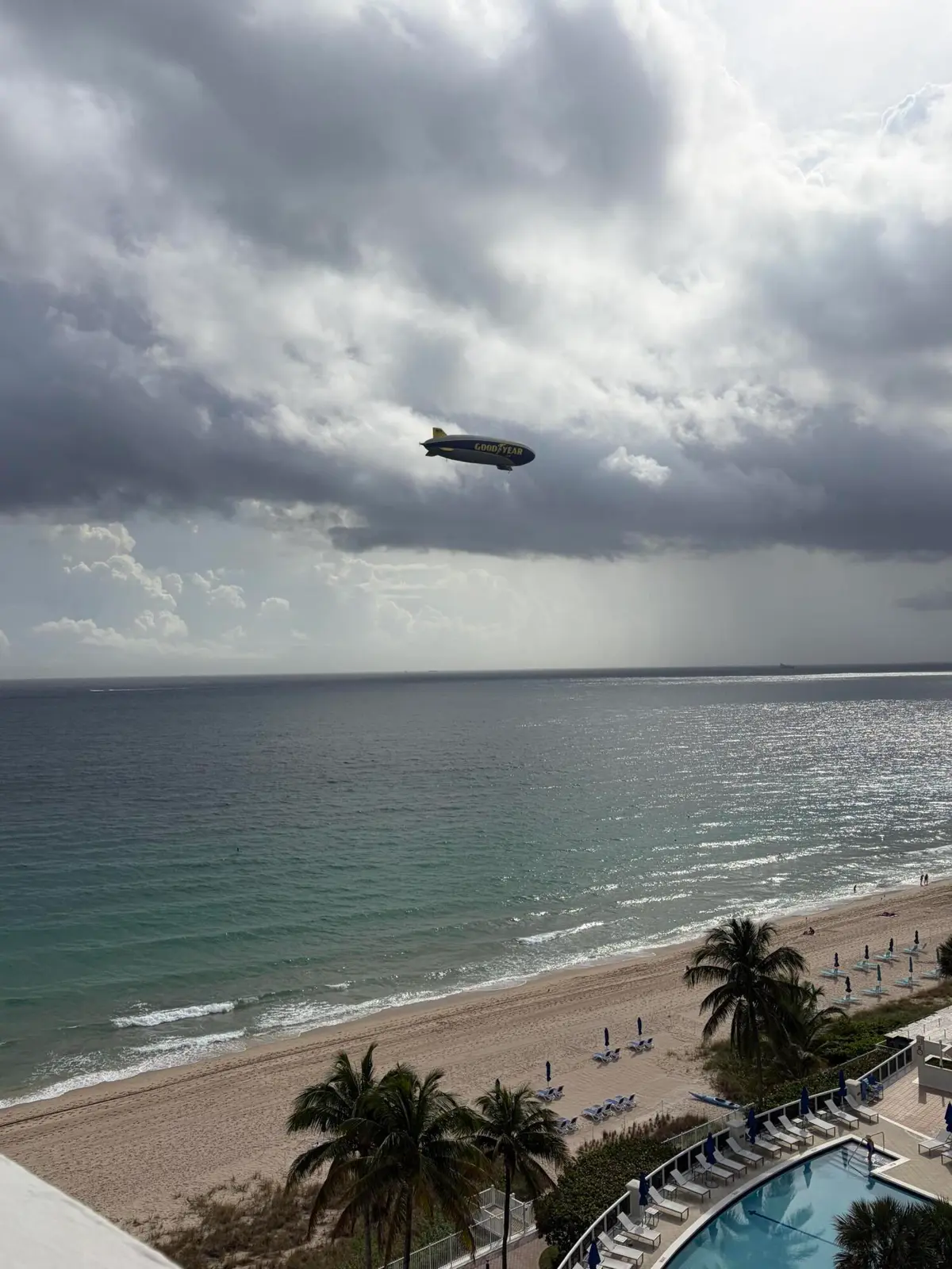 Balcony Good Year at 4250 Galt Ocean Drive 10P, Fort Lauderdale
