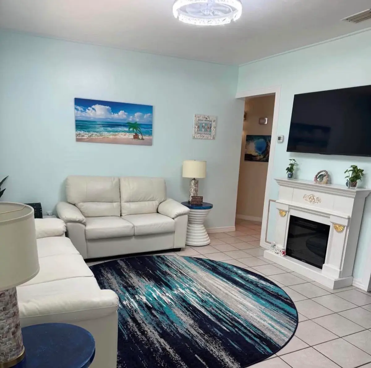 Main Living Room at 2349 Old Dixie Highway, Vero Beach