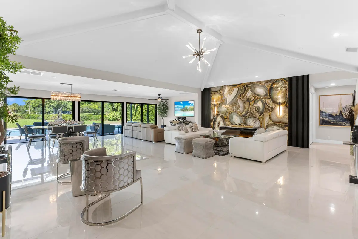 Great Room at 612 PINE LAKE Drive, Delray Beach