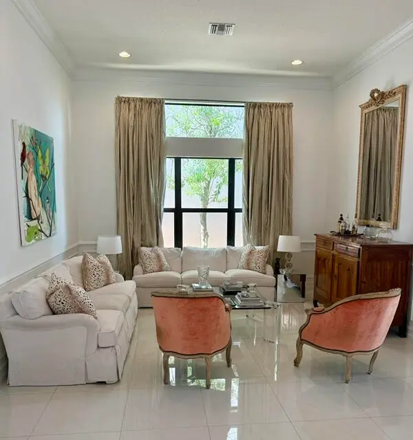 living room at 8931 Little Falls Way, Delray Beach