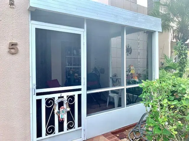 Front Patio at 18900 Haywood Terrace 5, Boca Raton