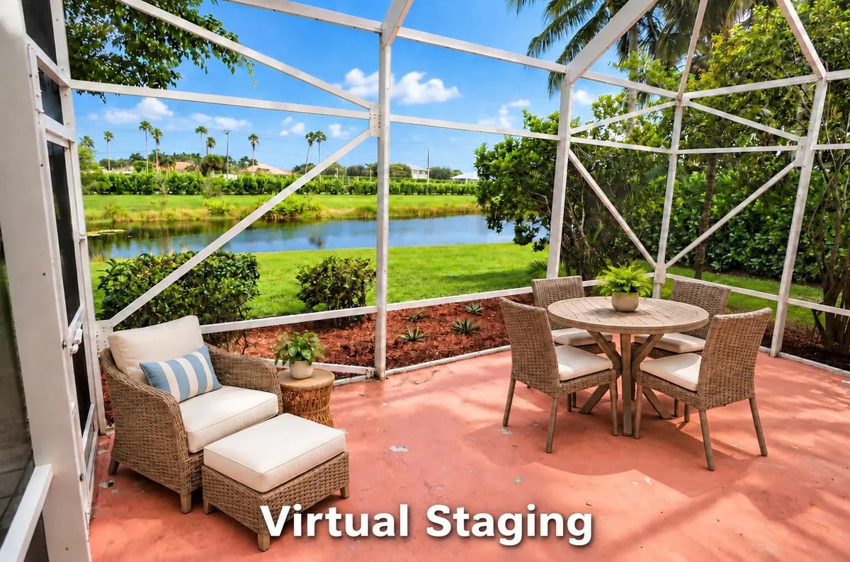 Screened-in Patio at 2546 COUNTRY GOLF Drive, Wellington